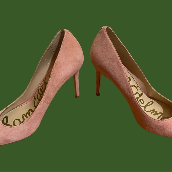 COPY - Baby pink suede stilettos - Hazel Pump - Picture 4 of 5